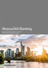 Abacus360 Banking - Established standard software for national and international regulatory reporting