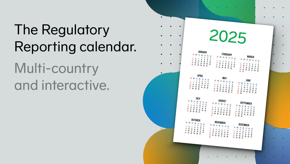 Regulatory reporting calendar 2025 Regnology