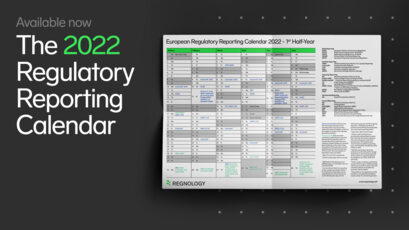Regulatory Reporting Calendar 2022