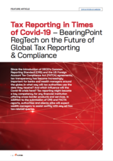 Download our interview "Tax reporting in times of COVID-19". Bella Lai and Stefan Fuchs talk about how tax authorities might use the data they receive and discuss how the COVID-19 crisis will influence and further develop those processes.